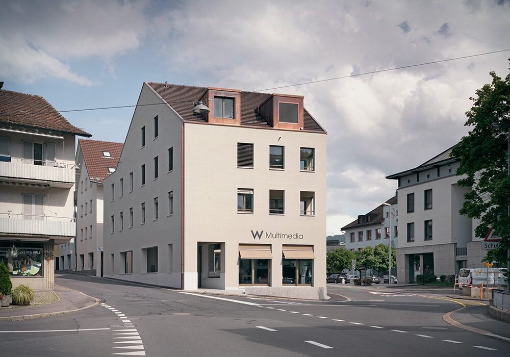 Neubau Wohn- und Geschäftshaus Adler, Menzingen